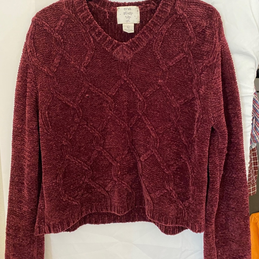 Warm thick Cropped sweater